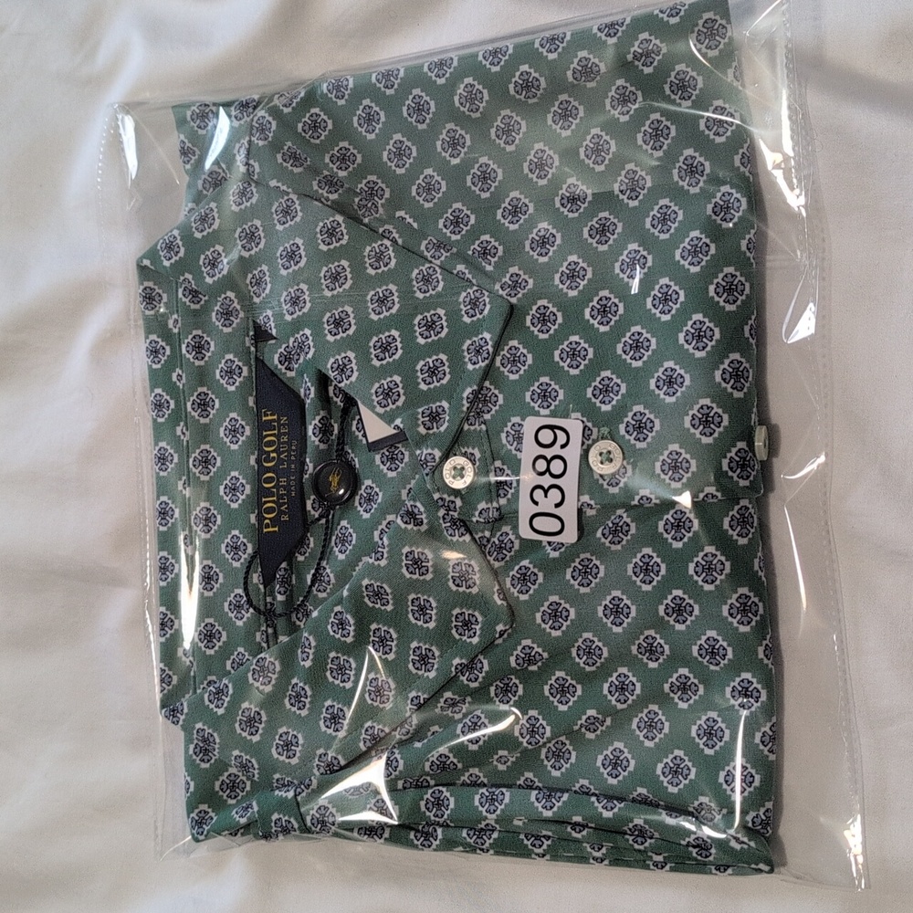 Polo Golf Ralph Lauren Dillards Gree Multicolor Shirt - Men's Size XXL. - Picture 10 of 10